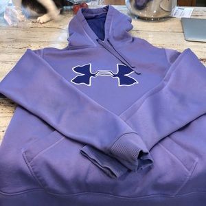 Under Armour light purple hoodie sweatshirt
